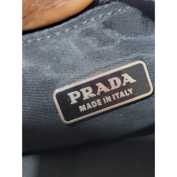 PRADA Tessuto Pochette Accessory Shoulder Bag Black - Picture 7 of 15